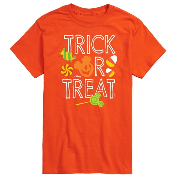 Mickey & Friends -Trick Or Treat - Men's Short Sleeve Graphic T-Shirt