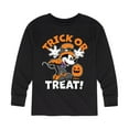 thumbnail image 1 of Mickey & Friends - Trick Or Treat - Toddler And Youth Long Sleeve Graphic T-Shirt, 1 of 5