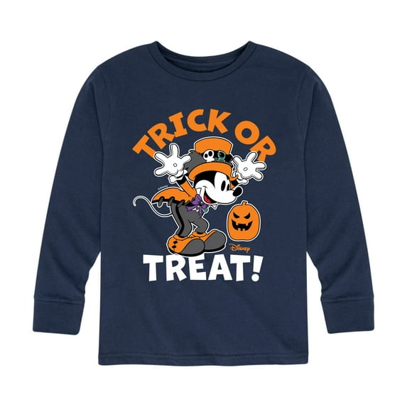 Mickey & Friends - Trick Or Treat - Toddler And Youth Long Sleeve Graphic T-Shirt