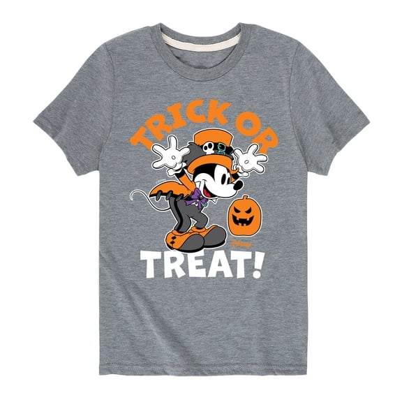 Mickey & Friends - Trick Or Treat - Toddler And Youth Short Sleeve Graphic T-Shirt