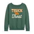 thumbnail image 1 of Mickey & Friends - Trick Or Treat - Women's Lightweight French Terry Long Sleeve Shirt, 1 of 5