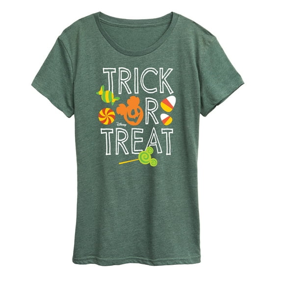 Mickey & Friends - Trick Or Treat - Women's Short Sleeve Graphic T-Shirt