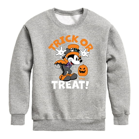 Mickey & Friends - Trick or Treat - Toddler And Youth Crewneck Fleece Sweatshirt