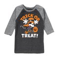 thumbnail image 1 of Mickey & Friends - Trick or Treat - Toddler And Youth Raglan Graphic T-Shirt, 1 of 4