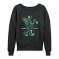 thumbnail image 1 of Mickey & Friends - Tropical Fill Mickey - Women's Lightweight French Terry Long Sleeve Shirt, 1 of 5