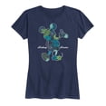 thumbnail image 1 of Mickey & Friends - Tropical Fill Mickey - Women's Short Sleeve Graphic T-Shirt, 1 of 5