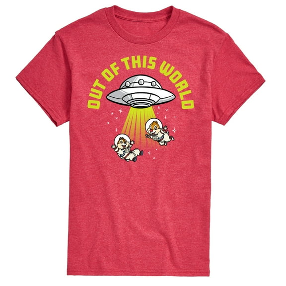 Mickey & Friends - UFO Out Of This World - Men's Short Sleeve Graphic T-Shirt