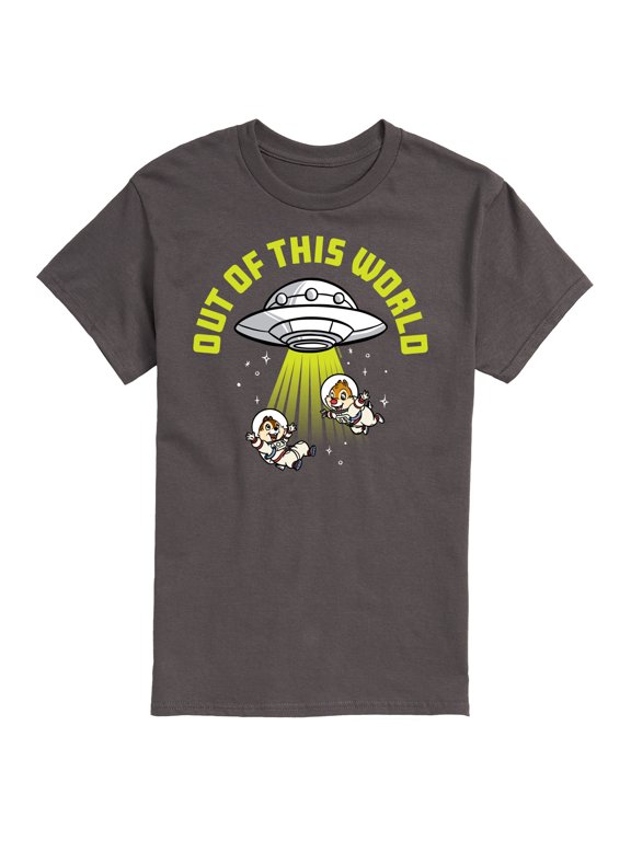 Mickey & Friends - UFO Out Of This World - Men's Short Sleeve Graphic T-Shirt