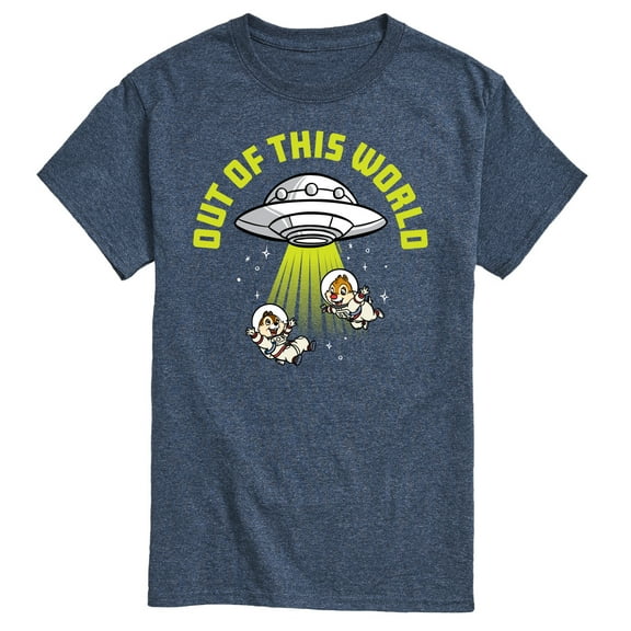 Mickey & Friends - UFO Out Of This World - Men's Short Sleeve Graphic T-Shirt