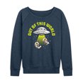 thumbnail image 1 of Mickey & Friends - UFO Out Of This World - Women's Lightweight French Terry Long Sleeve Shirt, 1 of 5