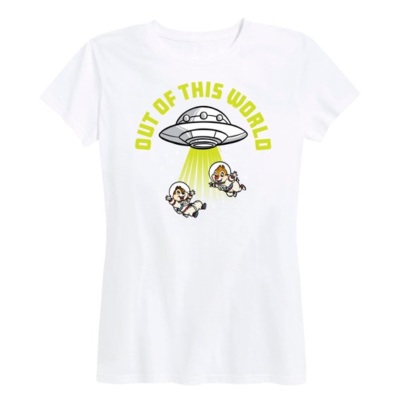 Mickey & Friends - UFO Out Of This World - Women's Short Sleeve Graphic T-Shirt