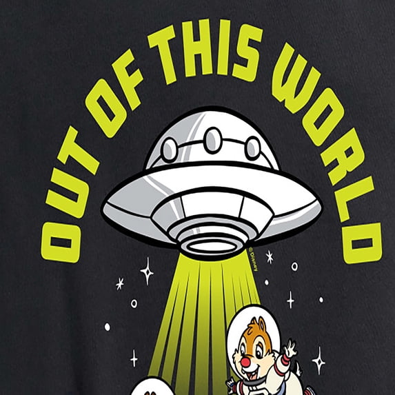Mickey & Friends - UFO Out Of This World - Women's Short Sleeve Graphic T-Shirt