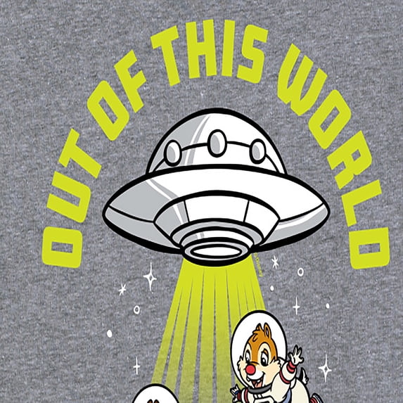Mickey & Friends - UFO Out Of This World - Women's Short Sleeve Graphic T-Shirt