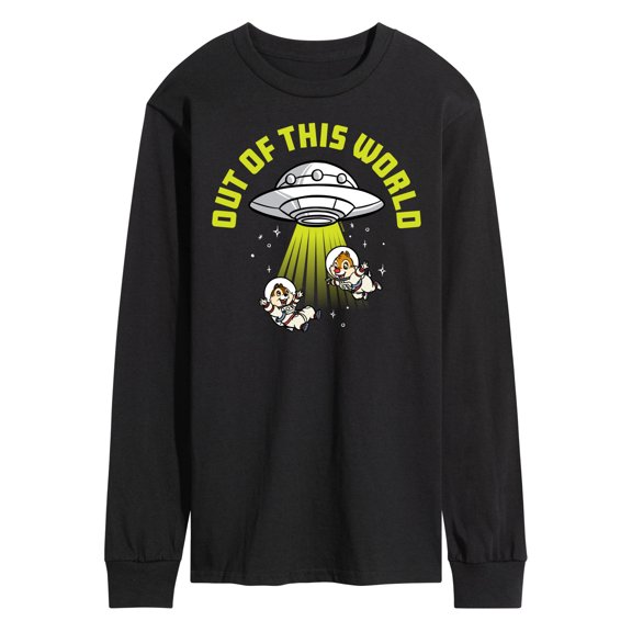 Mickey & Friends - Ufo Out Of This World - Men's Long Sleeve T-Shirt