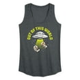 thumbnail image 1 of Mickey & Friends - Ufo Out Of This World - Women's Racerback Tank Top, 1 of 5