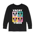 thumbnail image 1 of Mickey & Friends - Vacay Vibes - Toddler And Youth Long Sleeve Graphic T-Shirt, 1 of 5