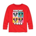 thumbnail image 1 of Mickey & Friends - Vacay Vibes - Toddler And Youth Long Sleeve Graphic T-Shirt, 1 of 5