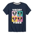 thumbnail image 1 of Mickey & Friends - Vacay Vibes - Toddler And Youth Short Sleeve Graphic T-Shirt, 1 of 5