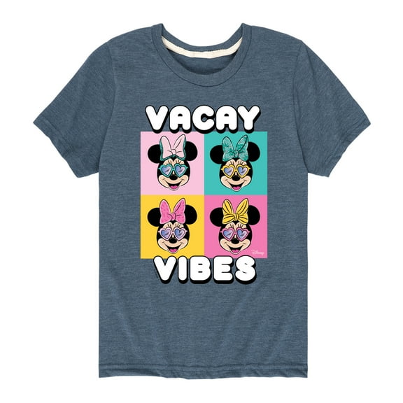 Mickey & Friends - Vacay Vibes - Toddler And Youth Short Sleeve Graphic T-Shirt