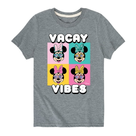 Mickey & Friends - Vacay Vibes - Toddler And Youth Short Sleeve Graphic T-Shirt