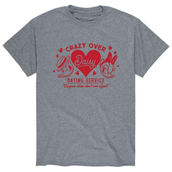Mickey & Friends - Valentine's Day - Men's Short Sleeve Graphic T-Shirt