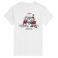 thumbnail image 1 of Disney - Mickey Minnie Love Sketch - Men's Short Sleeve Graphic T-Shirt, 1 of 4