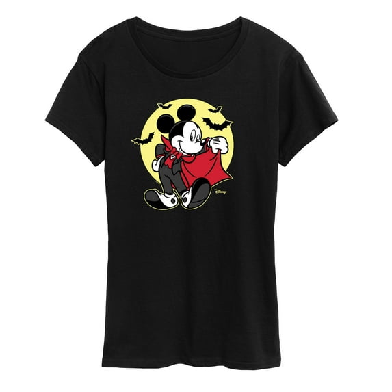 Mickey & Friends - Vampire Mickey - Women's Short Sleeve Graphic T-Shirt