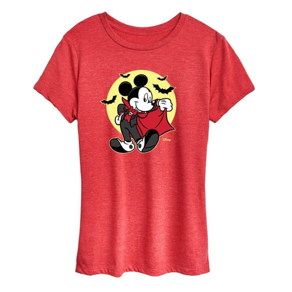 Mickey & Friends - Vampire Mickey - Women's Short Sleeve Graphic T-Shirt