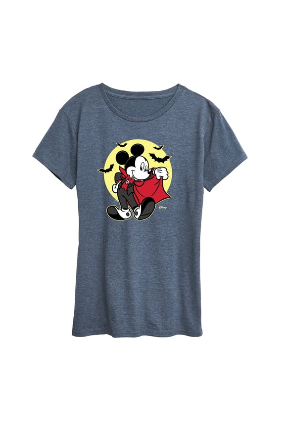 Mickey & Friends - Vampire Mickey - Women's Short Sleeve Graphic T-Shirt