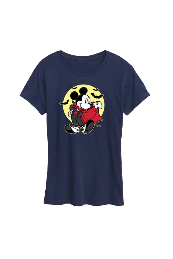Mickey & Friends - Vampire Mickey - Women's Short Sleeve Graphic T-Shirt