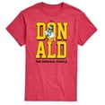 thumbnail image 1 of Mickey & Friends - Vintage Donald Duck Art - Men's Short Sleeve Graphic T-Shirt, 1 of 5