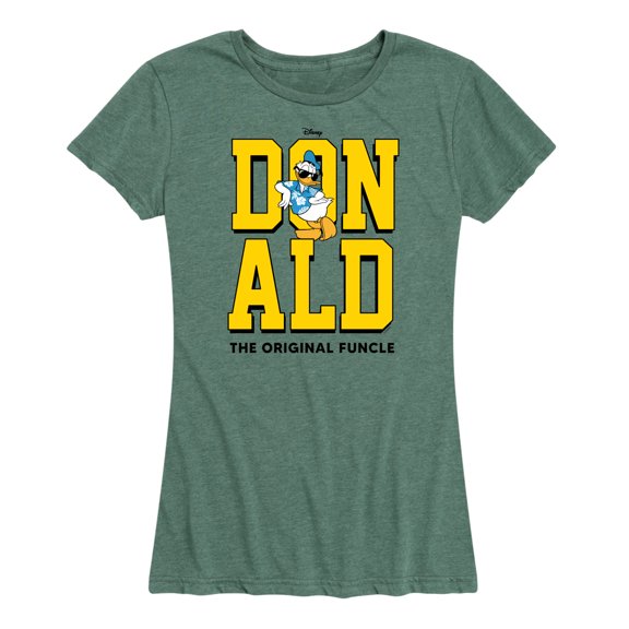 Mickey & Friends - Vintage Donald Duck Art - Women's Short Sleeve Graphic T-Shirt