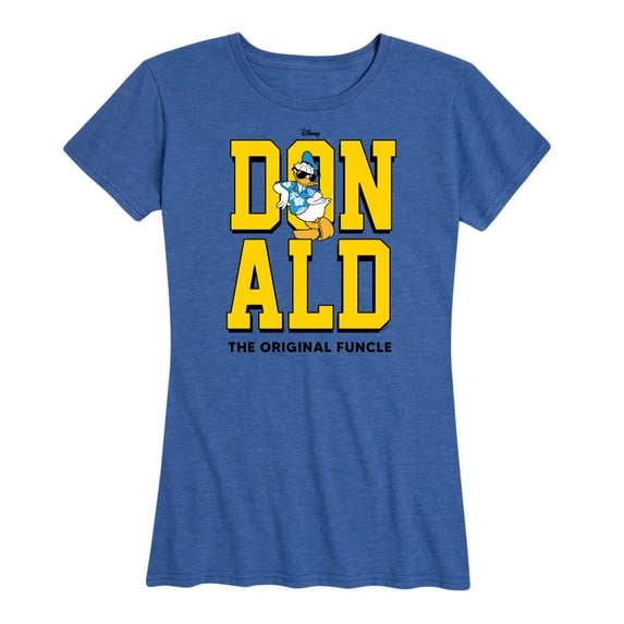 Mickey & Friends - Vintage Donald Duck Art - Women's Short Sleeve Graphic T-Shirt