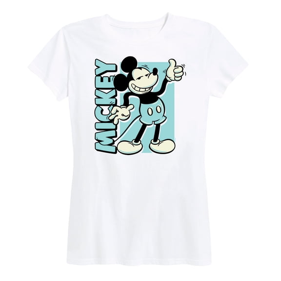 Mickey & Friends - Vintage Mickey - Women's Short Sleeve Graphic T-Shirt