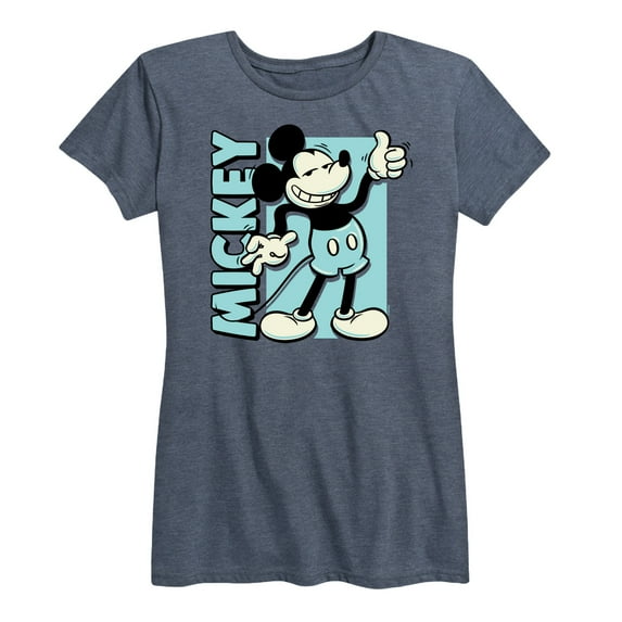 Mickey & Friends - Vintage Mickey - Women's Short Sleeve Graphic T-Shirt