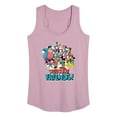 thumbnail image 1 of Mickey & Friends - Welcome Friends! - Women's Racerback Tank Top, 1 of 5