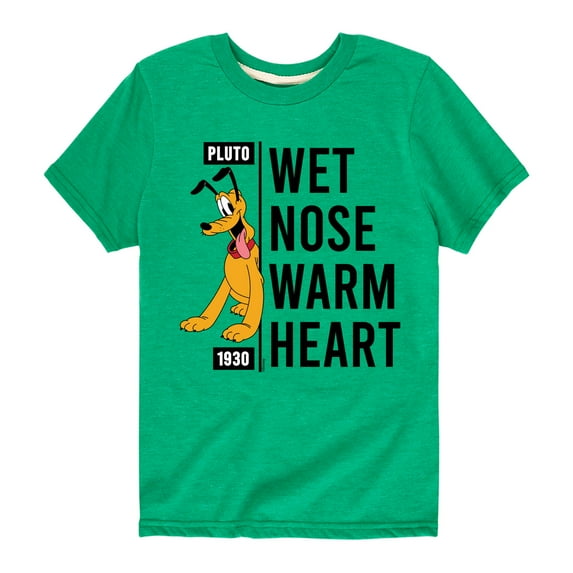 Mickey & Friends - Wet Nose Warm Heart - Toddler And Youth Short Sleeve Graphic T-Shirt