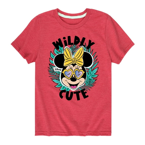 Mickey & Friends - Wildly Cute - Toddler And Youth Short Sleeve Graphic T-Shirt