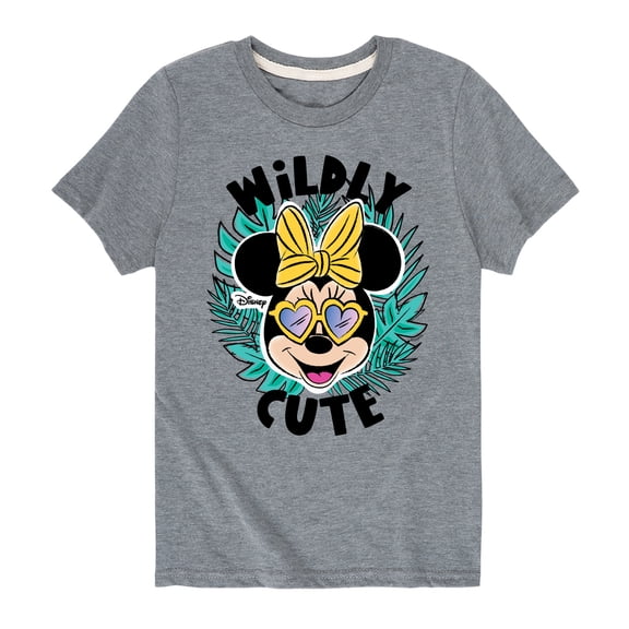Mickey & Friends - Wildly Cute - Toddler And Youth Short Sleeve Graphic T-Shirt