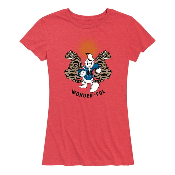 Mickey & Friends - Wonder-Ful - Women's Short Sleeve Graphic T-Shirt
