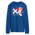 thumbnail image 1 of Mickey & Friends - XO Minnie Mouse - Men's Long Sleeve T-Shirt, 1 of 5