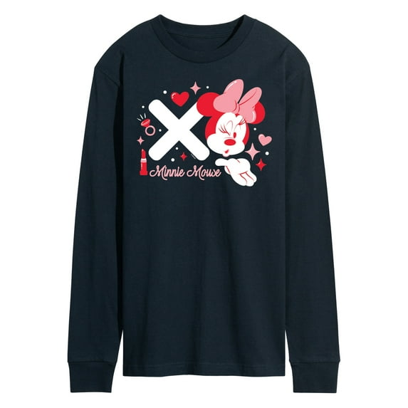 Mickey & Friends - XO Minnie Mouse - Men's Long Sleeve T-Shirt