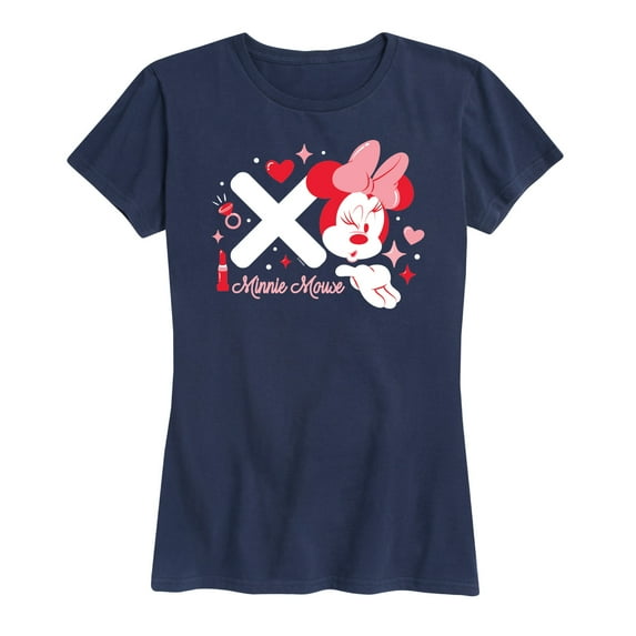 Mickey & Friends - Xo Minnie Mouse - Women's Short Sleeve Graphic T-Shirt