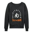 thumbnail image 1 of Mickey & Friends - Year of the Tiger - Women's Lightweight French Terry Long Sleeve Shirt, 1 of 5