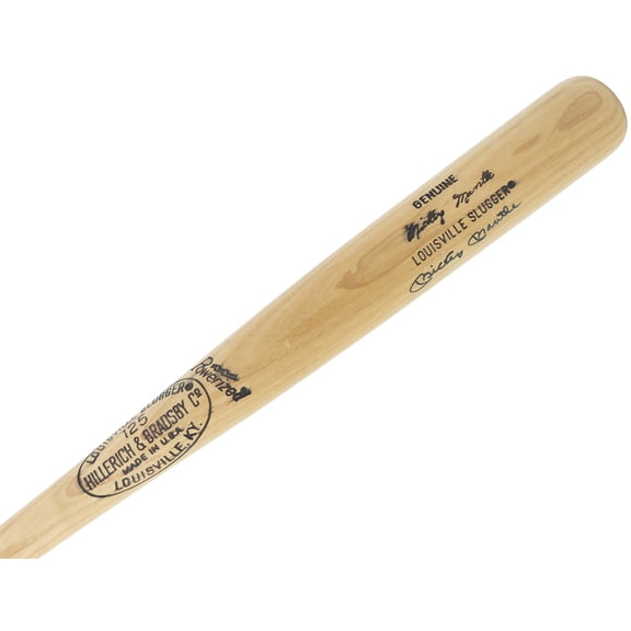 Mickey Mantle Autographed Blonde Louisville Slugger Game Model Baseball Bat New York Yankees JSA #B52057