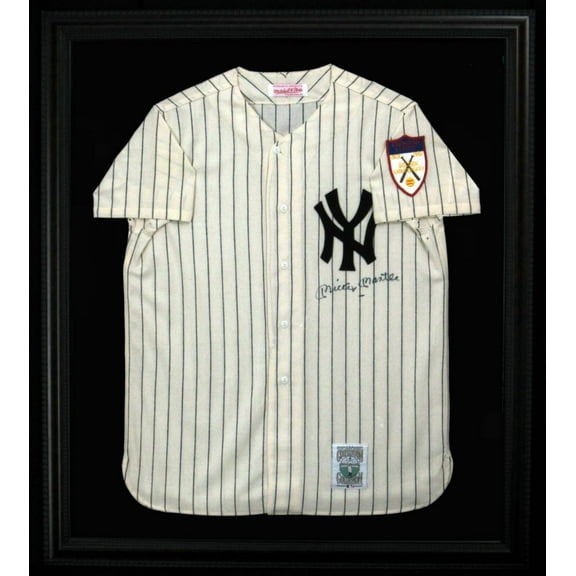 Mickey Mantle Signed 1951 New York Yankees Rookie Game Model Jersey PSA DNA COA