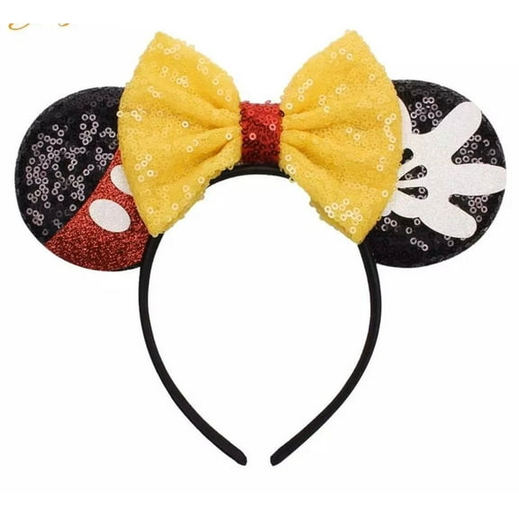 Mickey Minnie  Ears Headband / Silver/Gold Black Mickey Ears/ DIY Minnie / Mickey Headbands