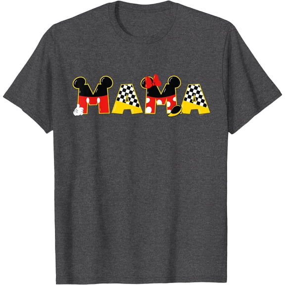 Mickey Minnie Mama Mother's Day Birthday Family Trip DTG Print Unisex T-Shirt