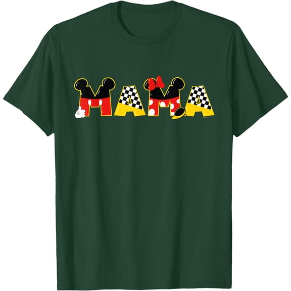 Mickey Minnie Mama Mother's Day Birthday Family Trip DTG Print Unisex T-Shirt