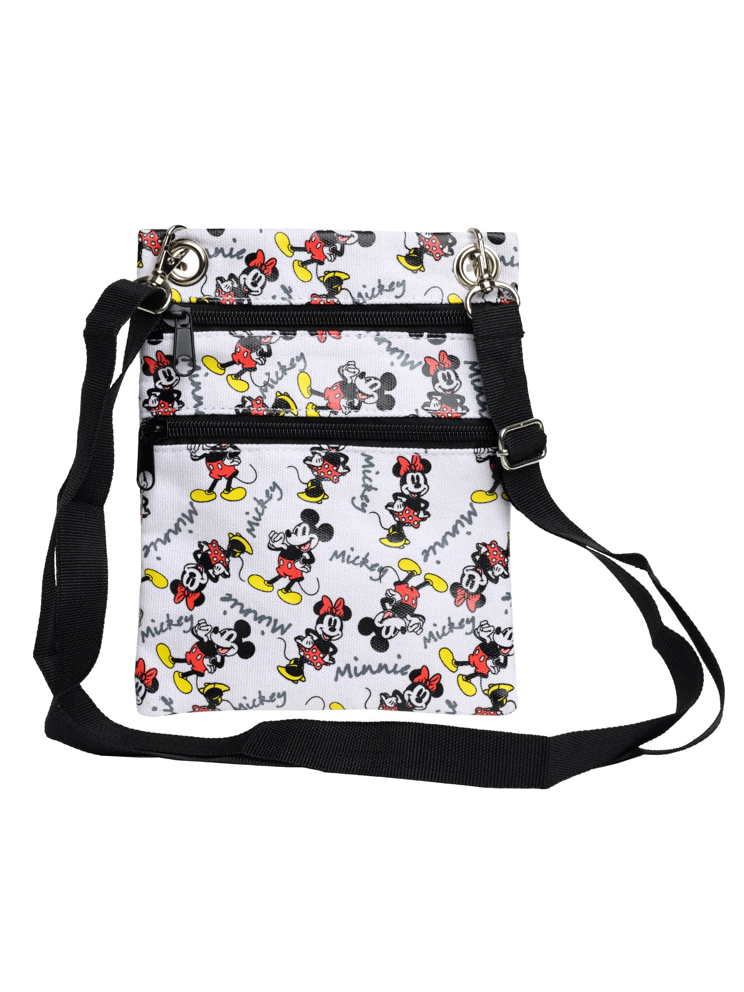 Mickey & Minnie Mouse Passport Bag Disney Women's Crossbody Purse ...